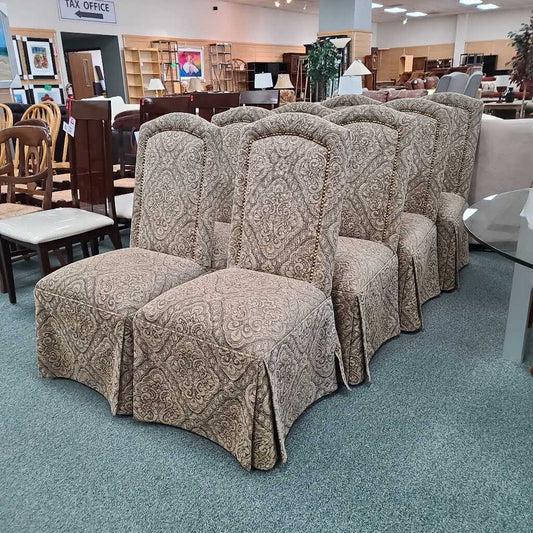 SET OF 8 CHAIRS LCH