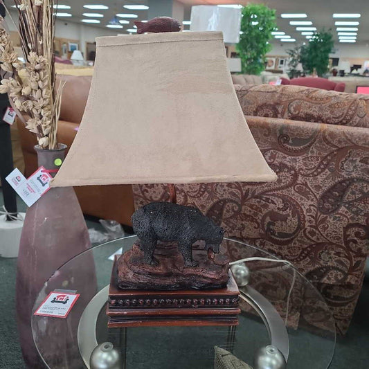 BEAR LAMP AS