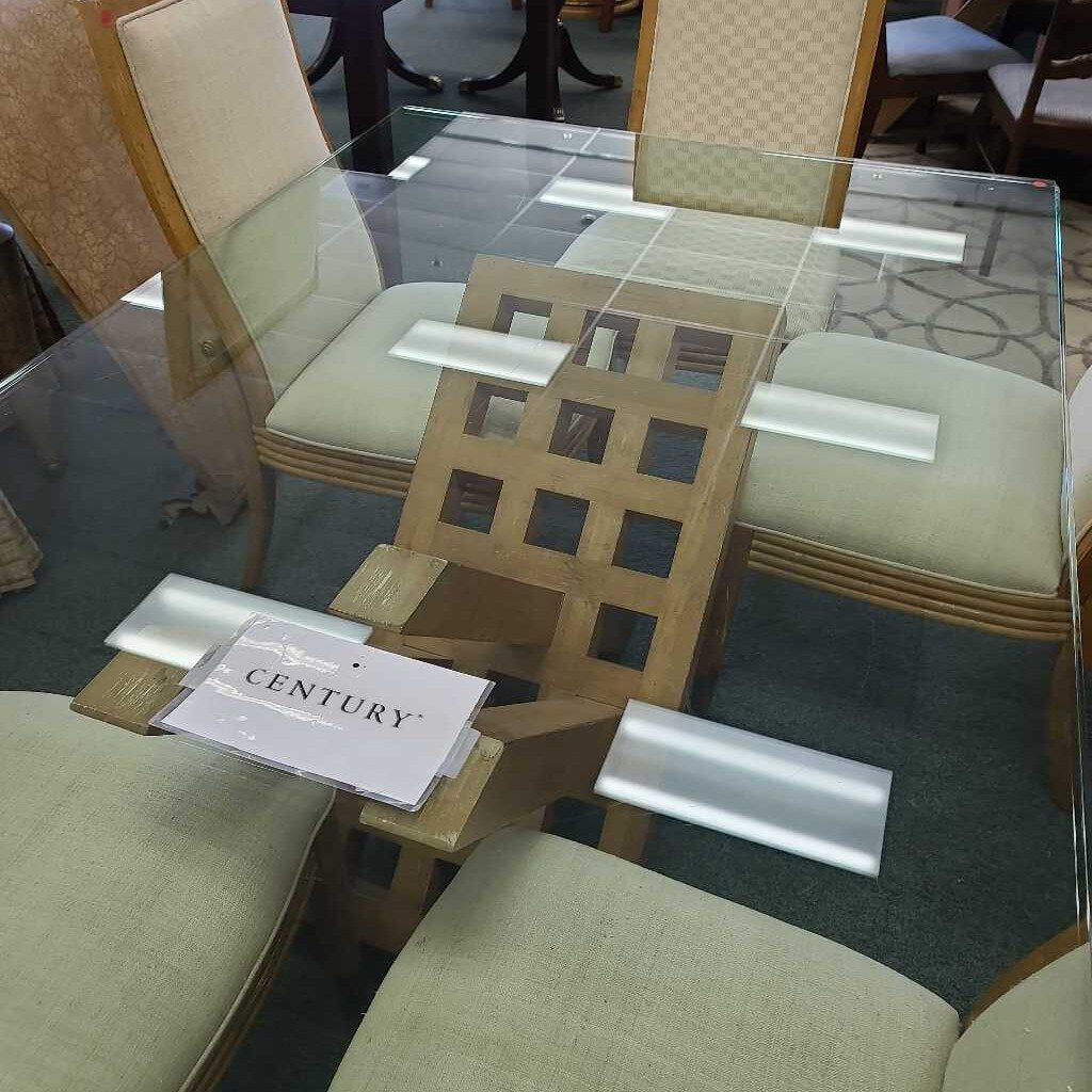 CENTURY TABLE WITH 6 CHAIRS ATH