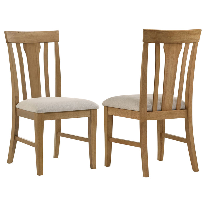 Auburn - Dining Side Chair (Set of 2) - Natural / Light Brown