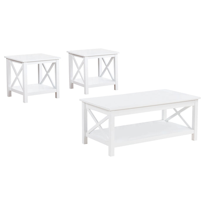 Slater - Table Set With X-Frame Design