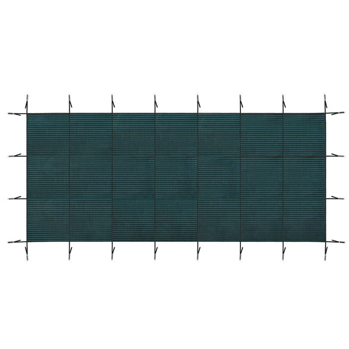 Swimming Pool Safety Cover - Dark Green