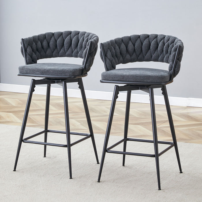 Modern Swivel Chair For Bar High Tables