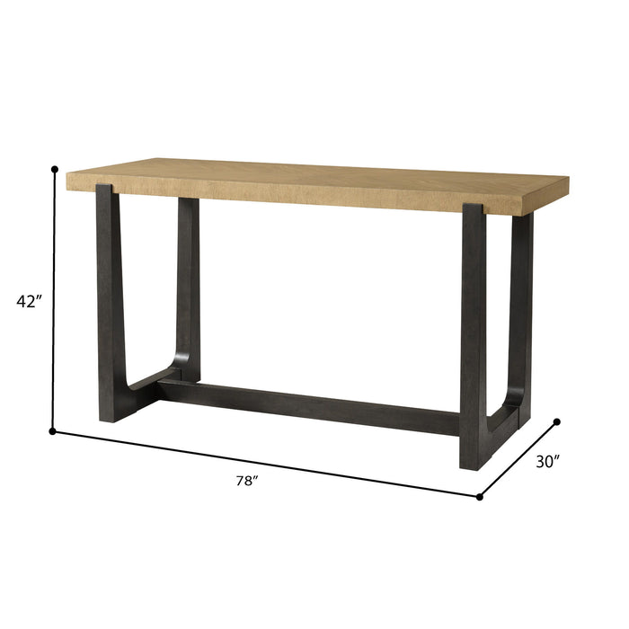 Table With Trestle Base