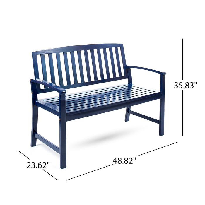 Farmhouse Style Loja Bench Indoor / Outdoor