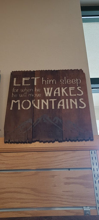 LET HIM SLEEP