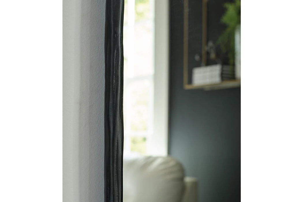 RYANDALE BLACK FLOOR MIRROR