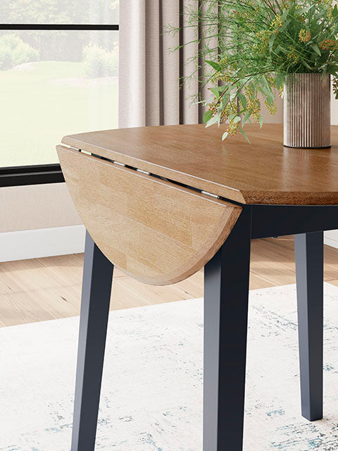 GESTHAVEN TABLE + 2 CHAIRS BLUE