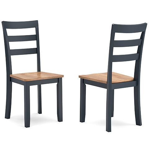 GESTHAVEN TABLE + 2 CHAIRS BLUE