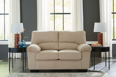 SIMPLEJOY LOVESEAT SAND