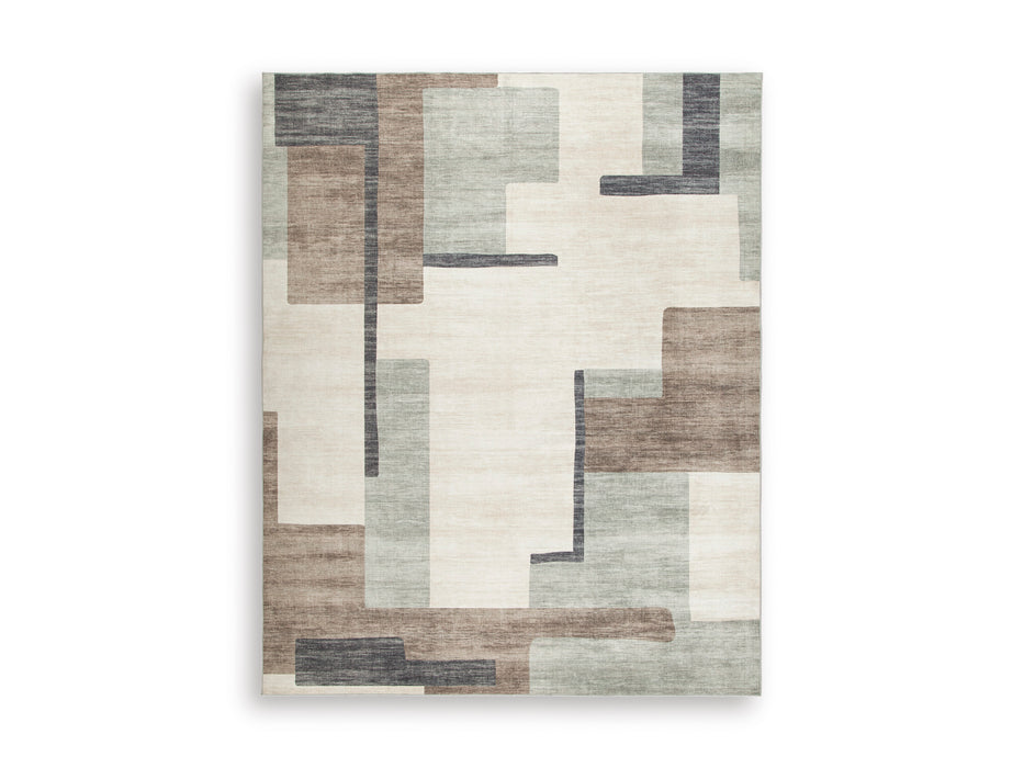 LARKPORT 8X10 WASHABLE RUG