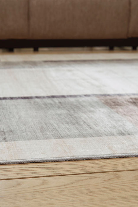 LARKPORT 5X7 WASHABLE RUG