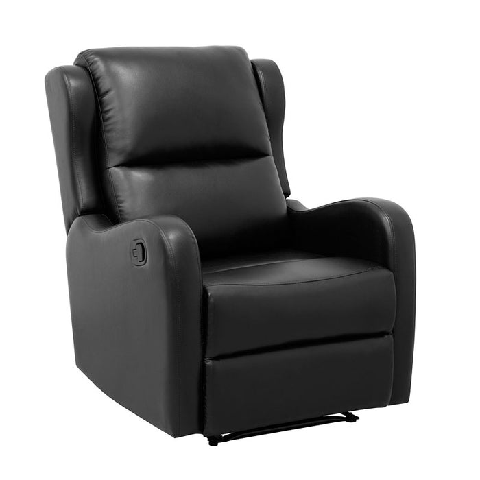 BLACK MANUAL RECLINER