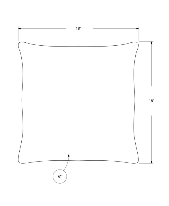 Square Pillows, Insert Included, Decorative Throw, Hypoallergenic