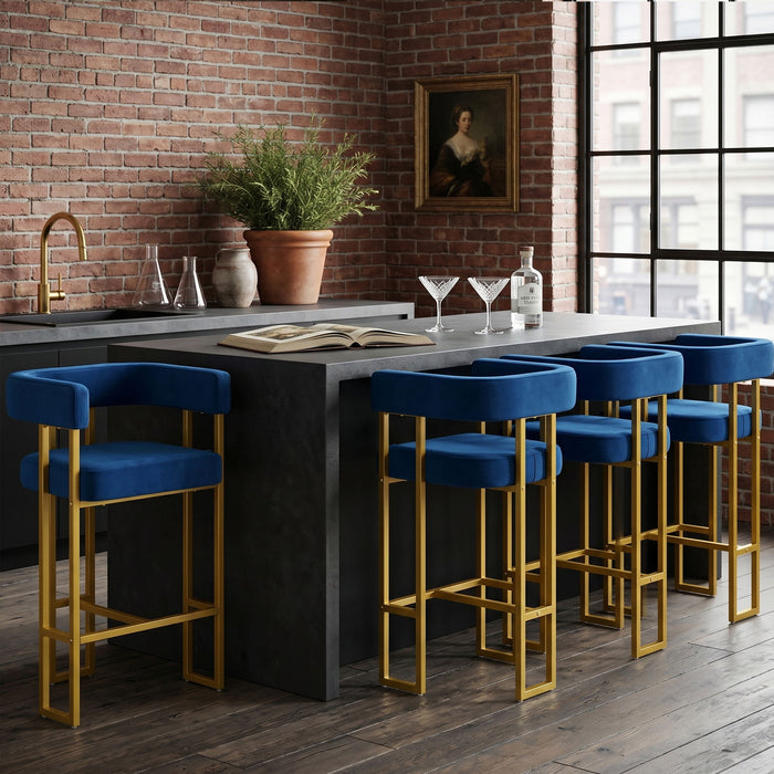 Modern Counter Height Bar Stools With U - Shaped