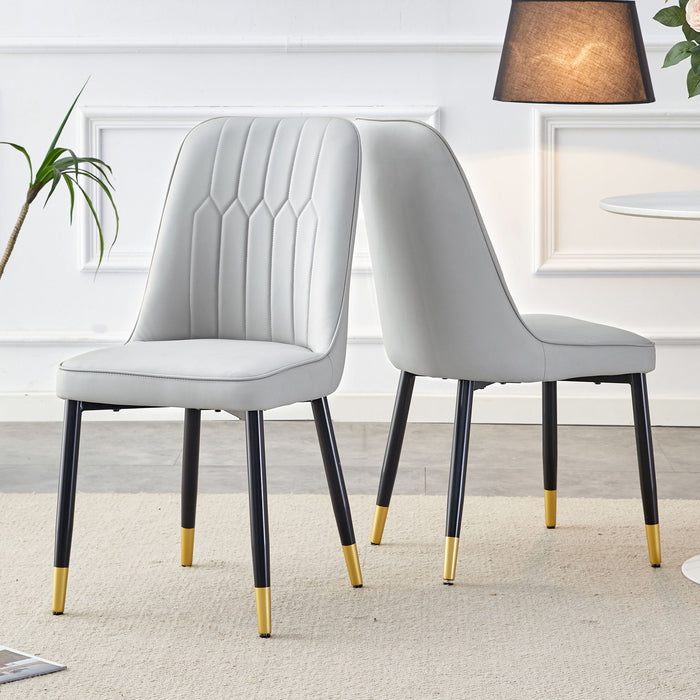 Modern Chair With Metal Legs