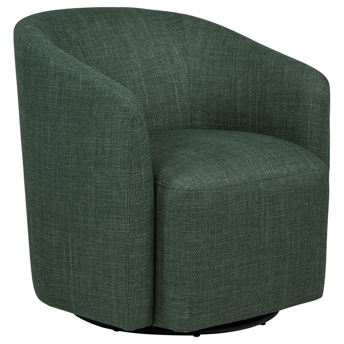 Sorenson - Swivel Accent Chair - Green