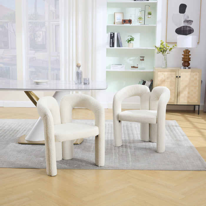 Coolmore Contemporary Designed Accent / Dining Chair With Armrests