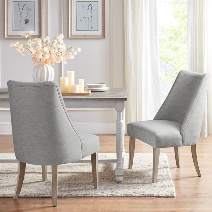 Winfield - Upholstered Dining Chair (Set of 2) - Light Gray