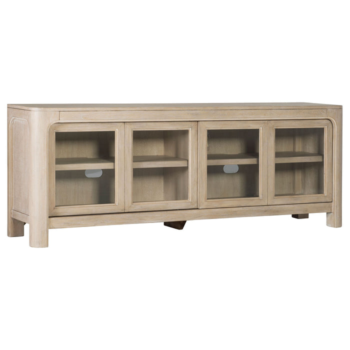 Flores - 2 Door TV Stand - Mango Color