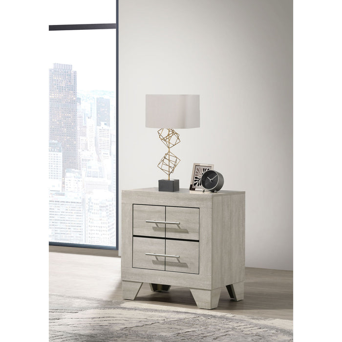 Strout - 2 Drawer Nightstand - Cream