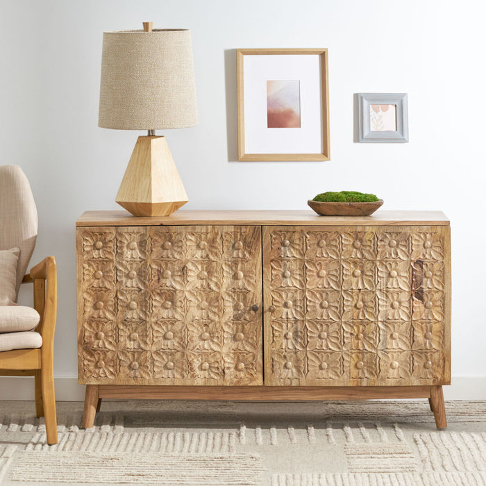 Boho - 2 Door Cabinet - Natural