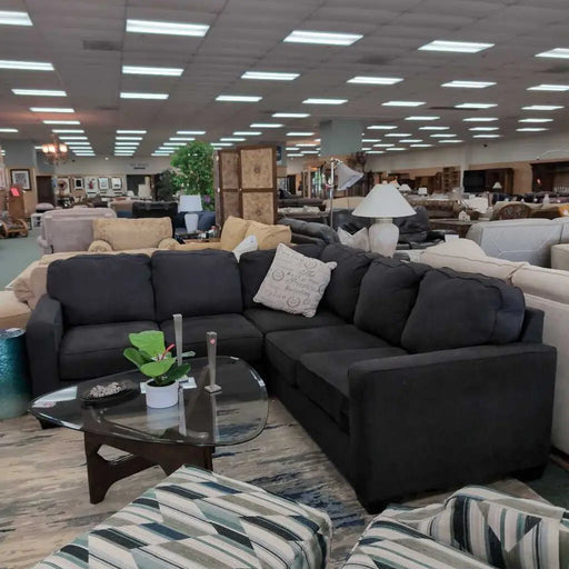 2PC SECTIONAL SOFA ASH Rock's Consign Furniture Reno