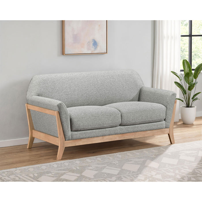 Caspian - Loveseat - Gray