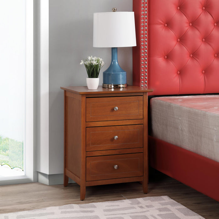 Daniel - 3 Drawer Nightstand