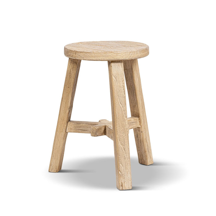 Linden - Round Stool - Light Brown