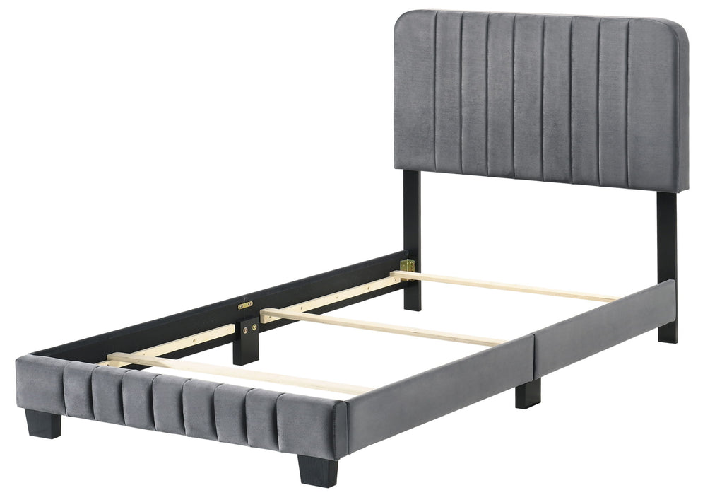 Channel Tufted Bed