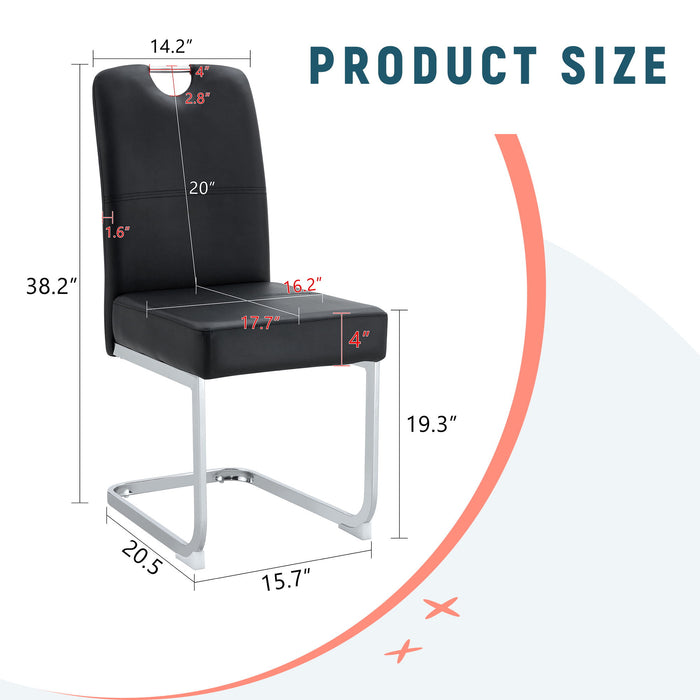 Coaster Dining Chairs With Built In Spring Packages &amp; Ergonomic Design