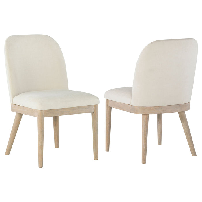 Flores - Dining Side Chair (Set of 2) - Mango Color