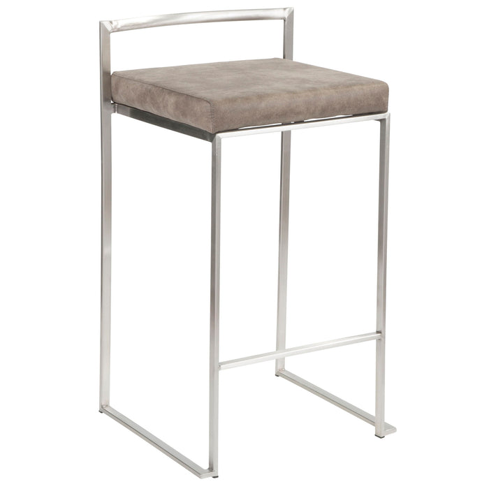 Fuji - Contemporary Elegant Stackable Counter Stool Set