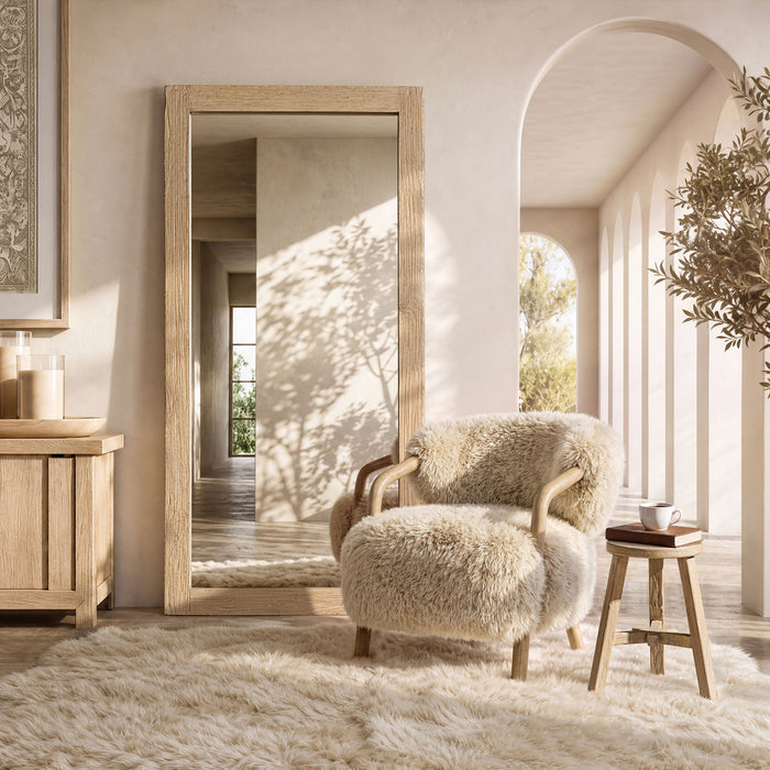 Langford - Full Length Mirror - Light Brown