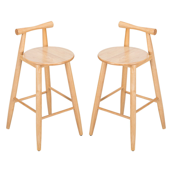 Grove - Indoor Barstool (Set of 2) - Natural