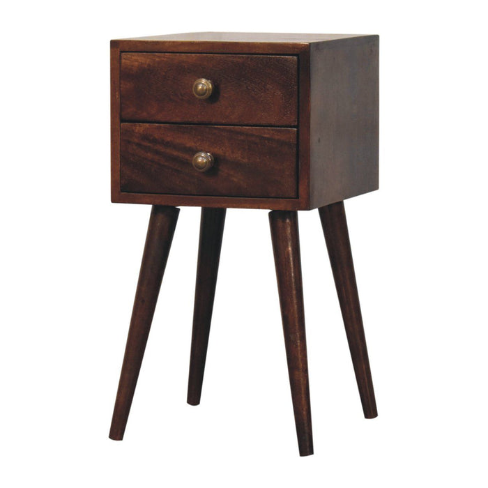 Solid Wood Mini Nightstand