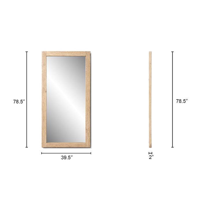 Langford - Full Length Mirror - Light Brown