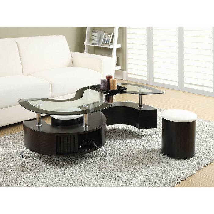Marley - 3 Piece Coffee Table And Stools Set