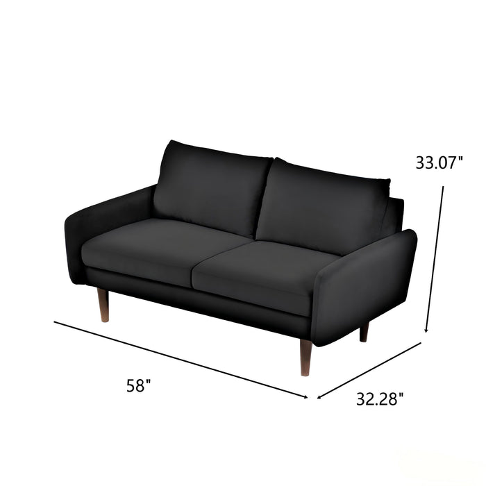 Kent - Loveseat, 2 Seater Sofa For Compact Living Spaces
