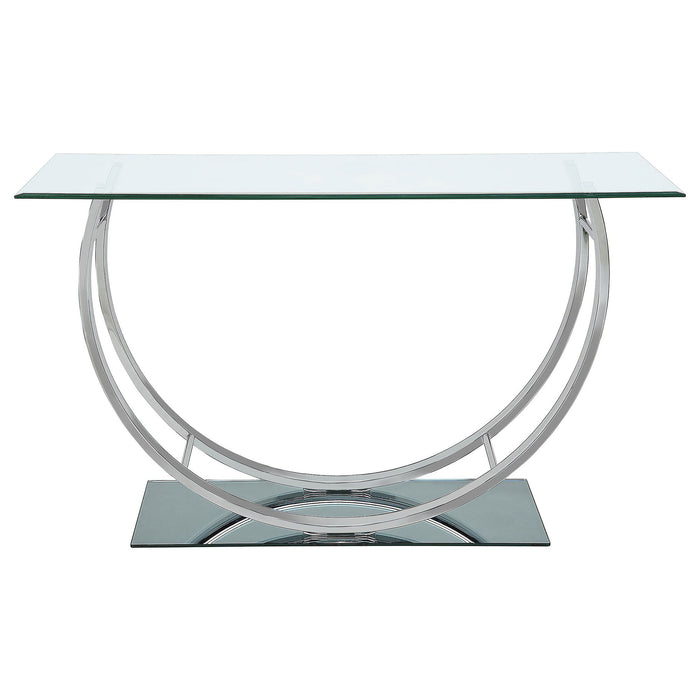 Garrett - Console Table - Chrome