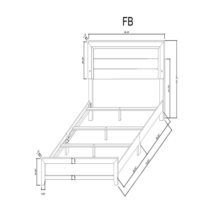 Omoda - Bed With LED