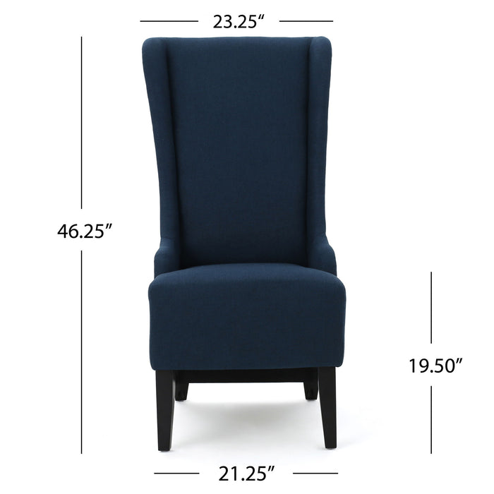 Alight - Upholstered Dining Chair With High Back And Birch Wood Legs (Set of 2)