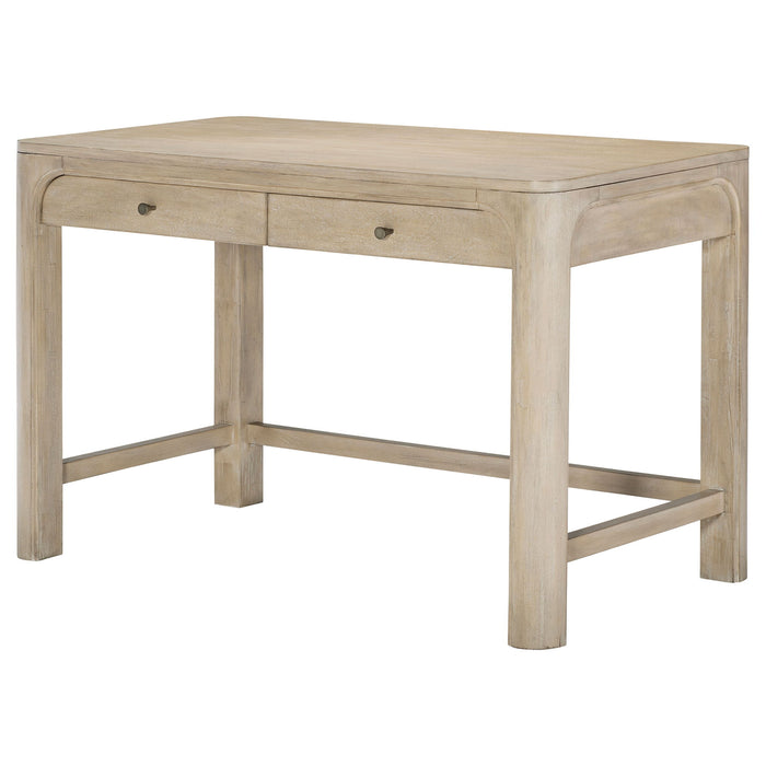 Flores - 2 Drawer Makeup Vanity Table - Mango Color