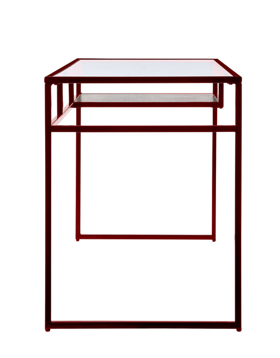 Yasin - Glass Top Writing Desk