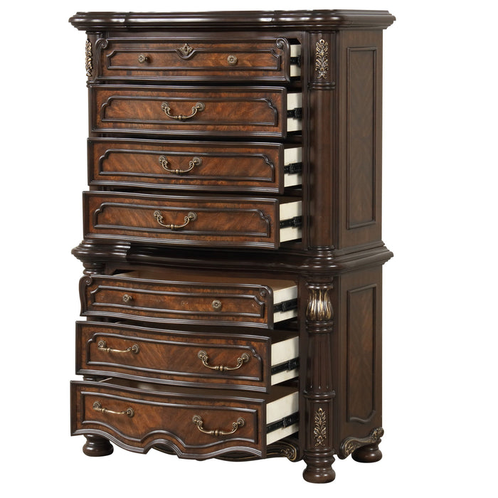 Bella Notte - Chest Base - Mahogany Brown