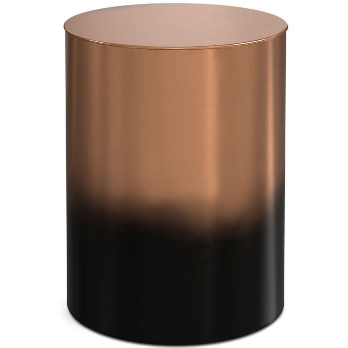 Curtis - Ombre Metal Cylinder Accent Table