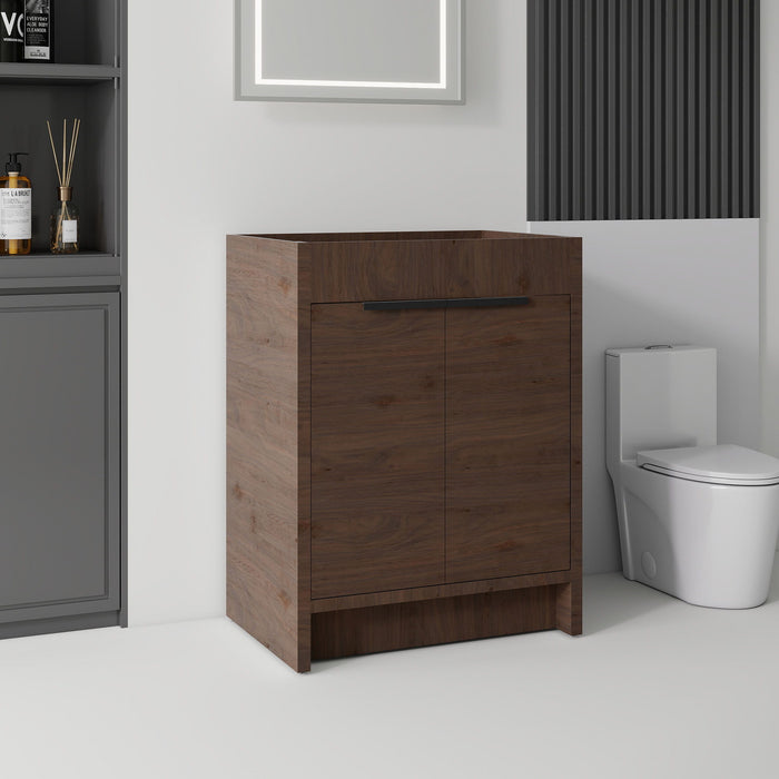 Freestanding Bathroom Vanity Cabinet With Soft Close Doors, Cabinet Only