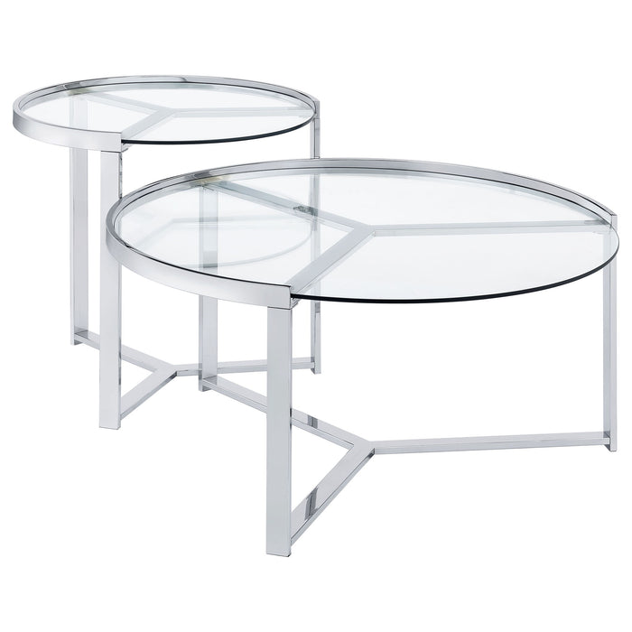 Kaylie - 2 Piece Nesting Coffee Table Set