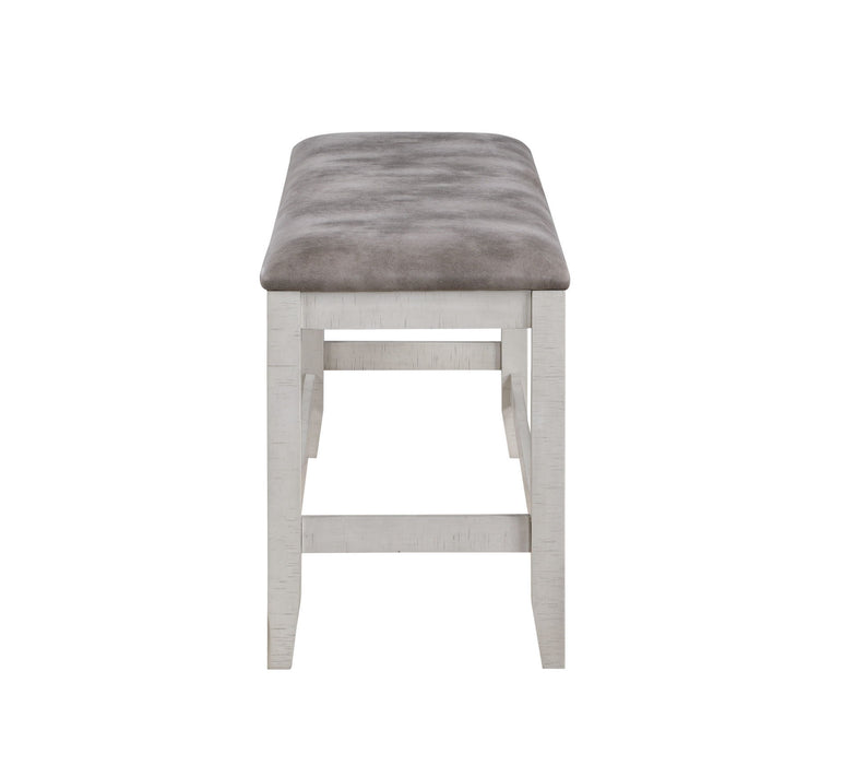 Richland - Counter Height Bench - White